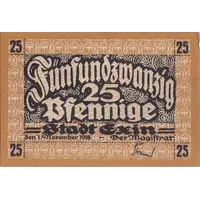 25 Pfennigs Exin