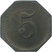 5 Pfennig - Schwabach Ph. Benj Ribot KGL. Bayer. Hofseifenfabrik
