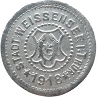 5 Pfennig - Weissensee in Thüringen