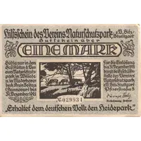 1 Mark Verein Naturschutzpark/Heidepark