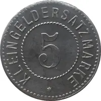 5 Pfennig - Tempelburg