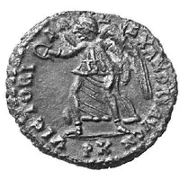 Nummus - Domitius Alexander VICTORIA ALEXANDRI AVG N, Carthage