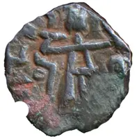 Drachm - Abdagases I - 12 BC-130 AD Province of Jammu - time of the Kushan conquest