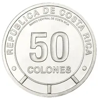 50 Colones Dice's cottontail, colorized