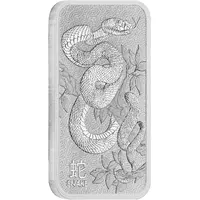 Bar - 1 ounce Silver Lunar Snake