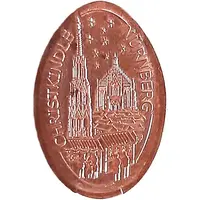 Elongated coin - Christkindle Markt Nürnberg