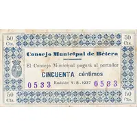 50 Céntimos Bétera