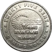 25 Cent Gaming Token - Casino Rouge et Noir