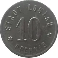 10 Pfennig - Loslau