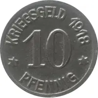 10 Pfennig - Loslau