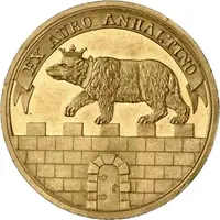 1 Ducat - Alexius Frederick Christian Ausbeute-Harzgold-Dukat