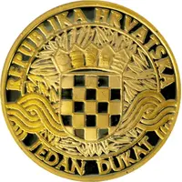 1 Ducat Croatian Royal City of Knin