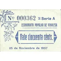 50 Céntimos Vinalesa