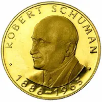 1 st Thaler of Europe Robert Schumann