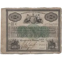 1 Pound Union Bank of Scotland