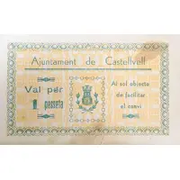 1 Peseta Castellvell