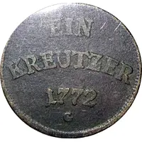 1 Kreuzer - Joseph Wenzel