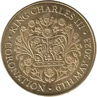 Medal - The London Aquarium Coronation King Charles III