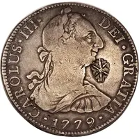 8 Reales - Carlos III Madura star countermark