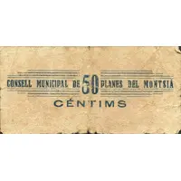 50 Céntimos Planes del Montsià