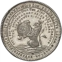 1 Thaler - John Frederick I Bicentennial - Augsburg Confession