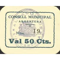 50 Céntimos Argentera