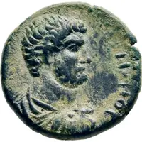 Æ18 - Hadrian ΘΑϹΙΩΝ