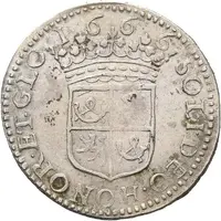 1⁄12 Ecu - William Henry shield of Orange and Nassau
