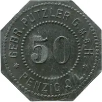 50 Pfennigs - Penzig Gebr. Putzler G.M.B.H.
