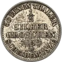 1/2 Silbergroschen - Paul Frederick August