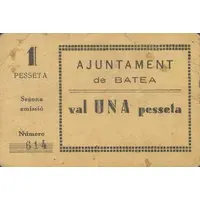 1 Peseta Batea
