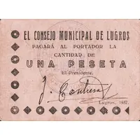 1 Peseta Lugros