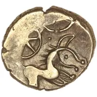 Gold Stater Freckenham Flower No Lines Type