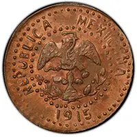 2 Centavos Tetela del Oro y Ocampo