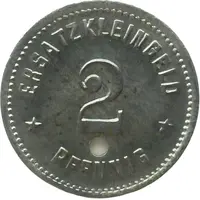 2 Pfennigs - Ratibor Eisenbahn Haupt Werkstatt