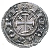 Soldo of 12 denari - Frederick II Stars & wedges