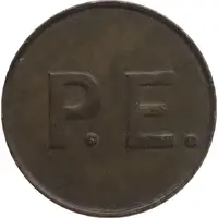Token - P.E. Phonographic Equipment, 17.7 mm