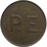 Token - P.E. Phonographic Equipment, 17.7 mm
