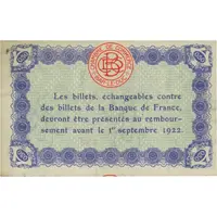 50 Centimes - Chambre de Commerce de Bar-le-Duc 55