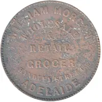 1 Penny - William Morgan Adelaide, South Australia