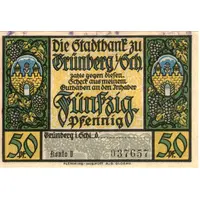 50 Pfennig Stadtbank