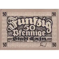 50 Pfennigs Exin