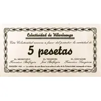 5 Pesetas Villarluengo