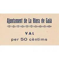 50 Céntimos La Riera de Gaià