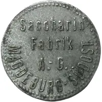 2 Pfennigs - Magdeburg Saccharin Fabrik A.G.