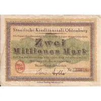 2 000 000 Mark Staatliche Kreditanstalt