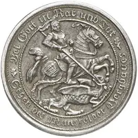 3 Mark - William II Passing of Mansfeld - Iron pattern strike