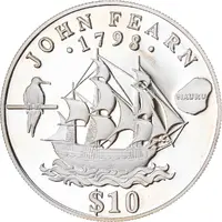 10 Dollars - Elizabeth II John Fearn