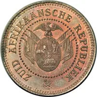 1 Penny Zuid Afrikaansche Republiek, Transvaal Pattern