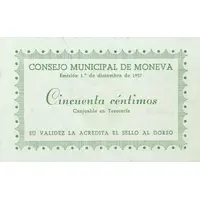 50 Céntimos Moneva